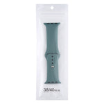 Silikon-Uhrenersatzarmband, langer Abschnitt (Herren), für Apple Watch Series 8&7 41mm / SE 2&6&SE&5&4 40mm / 3&2&1 38mm, für Apple Watch Ultra 49mm / Series 8&7 45mm / SE 2&6&SE&5&4 44mm / 3&2&1 42mm