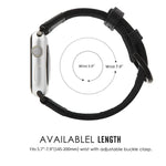 Nylon Watchband, For Apple Watch Series 7 41mm / 6 & SE & 5 & 4 40mm / 3 & 2 & 1 38mm, For Apple Watch Series 7 45mm / 6 & SE & 5 & 4 44mm / 3 & 2 & 1 42mm