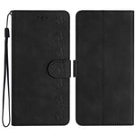 Handyhülle aus geprägtem Leder mit sieben Schmetterlingen, für iPhone 16e / 17e, für iPhone 17 Pro Max, für iPhone 17 Pro, für iPhone 17, für iPhone Air, für iPhone 16 Pro Max, für iPhone 16 Pro, für iPhone 16 Plus