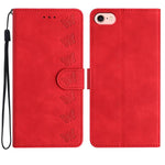 Handyhülle aus geprägtem Leder mit sieben Schmetterlingen, für iPhone 16e / 17e, für iPhone 17 Pro Max, für iPhone 17 Pro, für iPhone 17, für iPhone Air, für iPhone 16 Pro Max, für iPhone 16 Pro, für iPhone 16 Plus