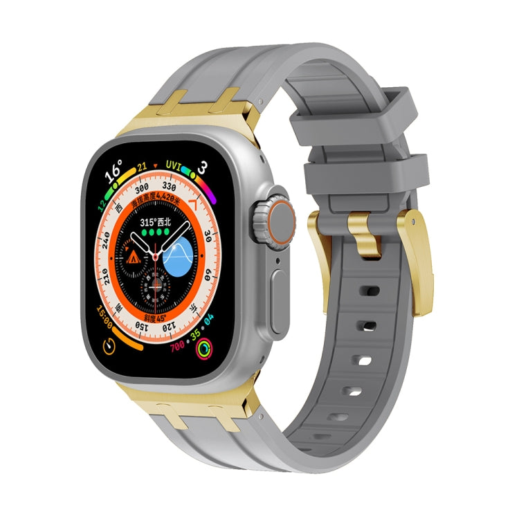 AP Silikon-Uhrenarmband, Für Apple Watch 7 41mm, Für Apple Watch 7 45mm, Für Apple Watch SE 40mm
