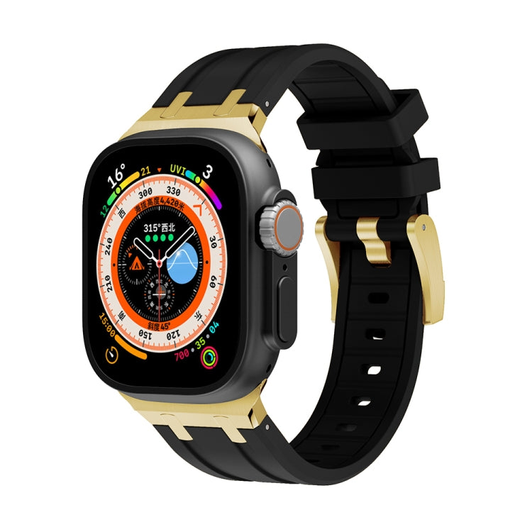 AP Silikon-Uhrenarmband, Für Apple Watch 7 41mm, Für Apple Watch 7 45mm, Für Apple Watch SE 40mm