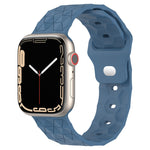 Uhrenarmband aus Silikon mit Fußball-Textur, für Apple Watch 6 40mm, für Apple Watch 6 44mm, für Apple Watch 5 44mm, für Apple Watch 5 40mm