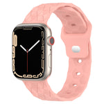 Uhrenarmband aus Silikon mit Fußball-Textur, für Apple Watch 6 40mm, für Apple Watch 6 44mm, für Apple Watch 5 44mm, für Apple Watch 5 40mm