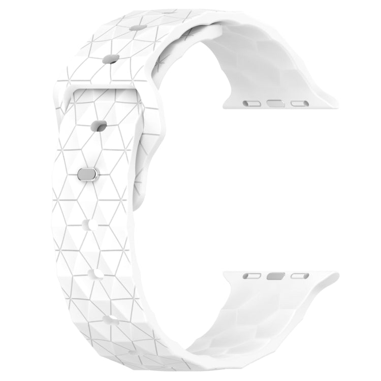 Silikon-Armband mit Fußballtextur, für Apple Watch Ultra 2 49mm, für Apple Watch 9 45mm, für Apple Watch 9 41mm, für Apple Watch Ultra 49mm