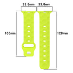 Silikon-Armband mit Fußballtextur, für Apple Watch Ultra 2 49mm, für Apple Watch 9 45mm, für Apple Watch 9 41mm, für Apple Watch Ultra 49mm