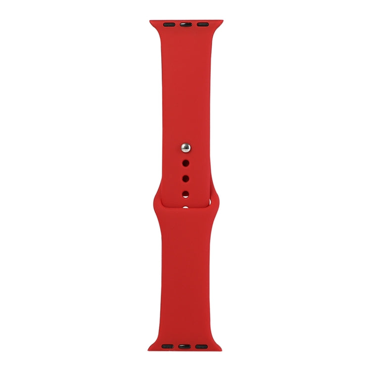 Silikon-Uhrenersatzarmband, kurzer Abschnitt (weiblich), Für Apple Watch Series 8&7 41mm / SE 2&6&SE&5&4 40mm / 3&2&1 38mm, Für Apple Watch Ultra 49mm / Series 8&7 45mm / SE 2&6&SE&5&4 44mm / 3&2&1 42mm