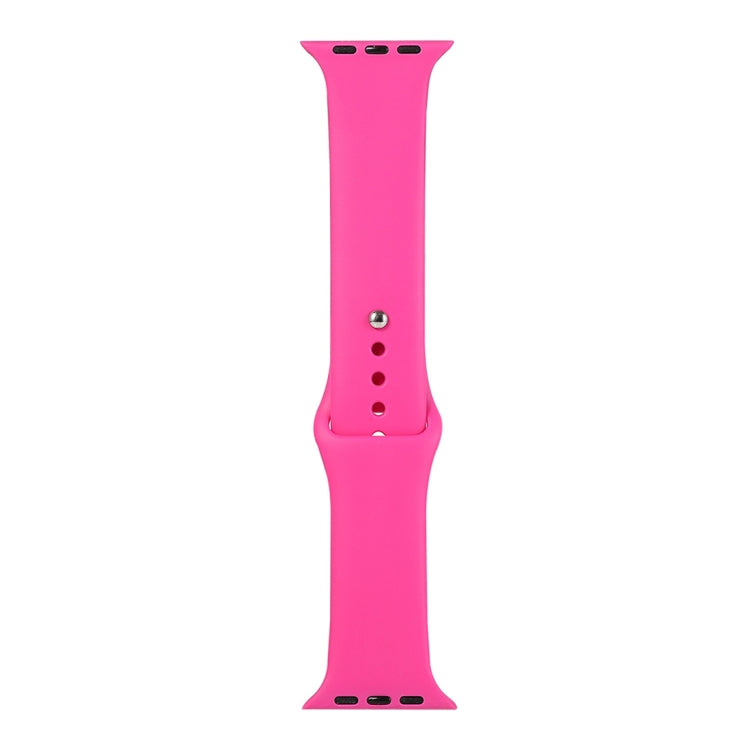 Silikon-Uhrenersatzarmband, kurzer Abschnitt (weiblich), Für Apple Watch Series 8&7 41mm / SE 2&6&SE&5&4 40mm / 3&2&1 38mm, Für Apple Watch Ultra 49mm / Series 8&7 45mm / SE 2&6&SE&5&4 44mm / 3&2&1 42mm