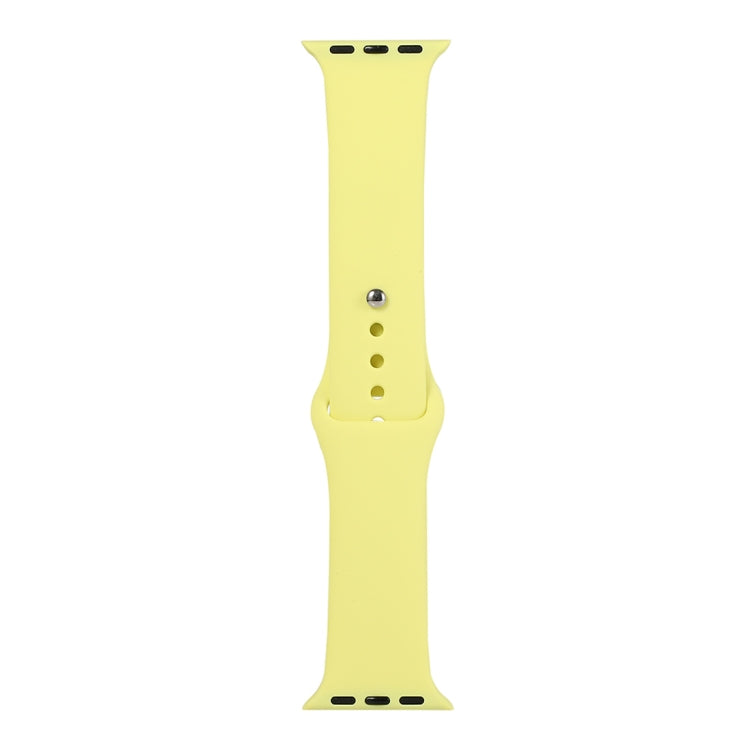 Silikon-Uhrenersatzarmband, kurzer Abschnitt (weiblich), Für Apple Watch Series 8&7 41mm / SE 2&6&SE&5&4 40mm / 3&2&1 38mm, Für Apple Watch Ultra 49mm / Series 8&7 45mm / SE 2&6&SE&5&4 44mm / 3&2&1 42mm
