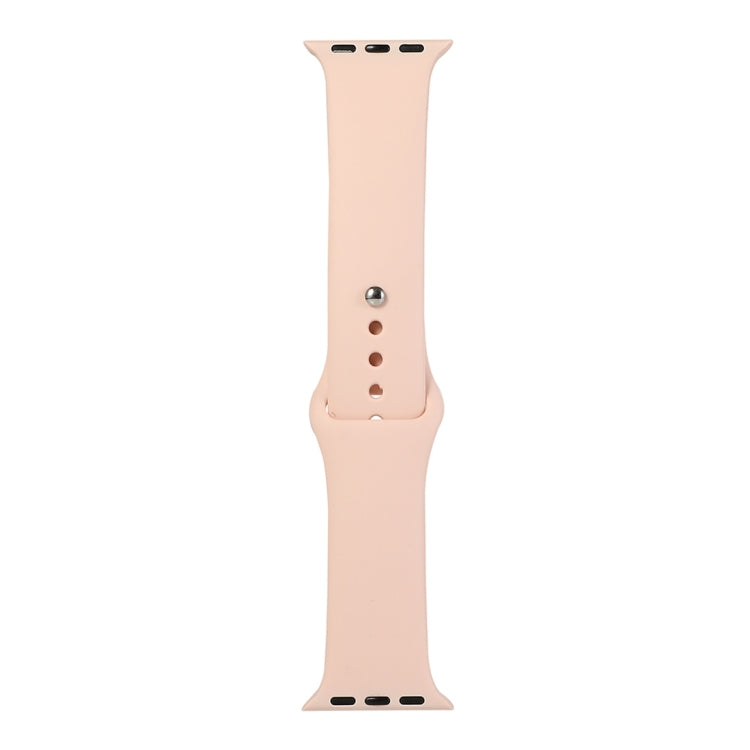Silikon-Uhrenersatzarmband, kurzer Abschnitt (weiblich), Für Apple Watch Series 8&7 41mm / SE 2&6&SE&5&4 40mm / 3&2&1 38mm, Für Apple Watch Ultra 49mm / Series 8&7 45mm / SE 2&6&SE&5&4 44mm / 3&2&1 42mm