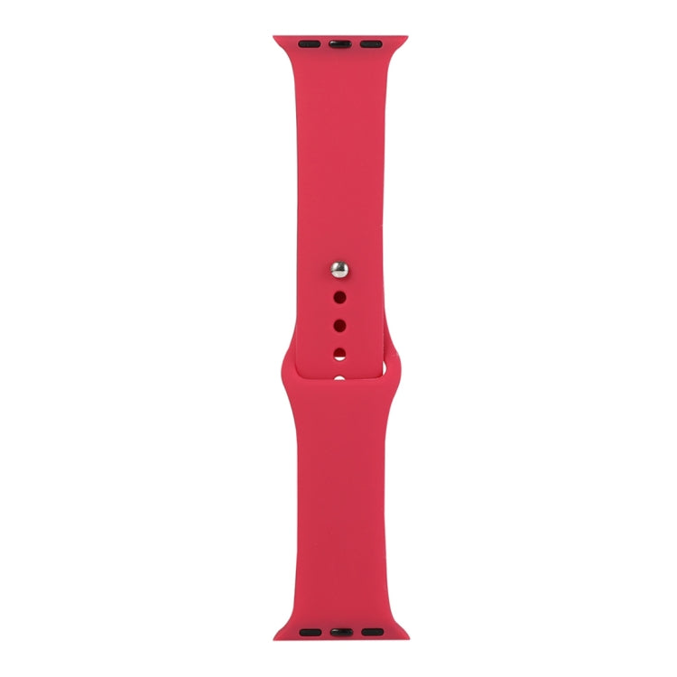 Silikon-Uhrenersatzarmband, kurzer Abschnitt (weiblich), Für Apple Watch Series 8&7 41mm / SE 2&6&SE&5&4 40mm / 3&2&1 38mm, Für Apple Watch Ultra 49mm / Series 8&7 45mm / SE 2&6&SE&5&4 44mm / 3&2&1 42mm