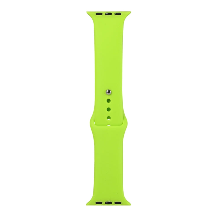 Silikon-Uhrenersatzarmband, kurzer Abschnitt (weiblich), Für Apple Watch Series 8&7 41mm / SE 2&6&SE&5&4 40mm / 3&2&1 38mm, Für Apple Watch Ultra 49mm / Series 8&7 45mm / SE 2&6&SE&5&4 44mm / 3&2&1 42mm