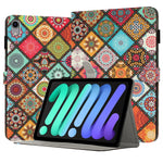 Bemalte Leder Smart Tablet Hülle, Für iPad mini 6 / mini 2024, Für iPad Pro 11 2022 / 2021 / 2020, Für iPad 10. Generation 10,9 2022, Für iPad 10,2 2021 / 2020, Für iPad mini 5 / 4 / 3 / 2 / 1, Für iPad Air / Air 2 / 9,7 2017 / 2018