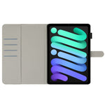 Bemalte Leder Smart Tablet Hülle, Für iPad mini 6 / mini 2024, Für iPad Pro 11 2022 / 2021 / 2020, Für iPad 10. Generation 10,9 2022, Für iPad 10,2 2021 / 2020, Für iPad mini 5 / 4 / 3 / 2 / 1, Für iPad Air / Air 2 / 9,7 2017 / 2018
