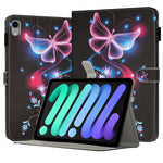 Bemalte Leder Smart Tablet Hülle, Für iPad mini 6 / mini 2024, Für iPad Pro 11 2022 / 2021 / 2020, Für iPad 10. Generation 10,9 2022, Für iPad 10,2 2021 / 2020, Für iPad mini 5 / 4 / 3 / 2 / 1, Für iPad Air / Air 2 / 9,7 2017 / 2018