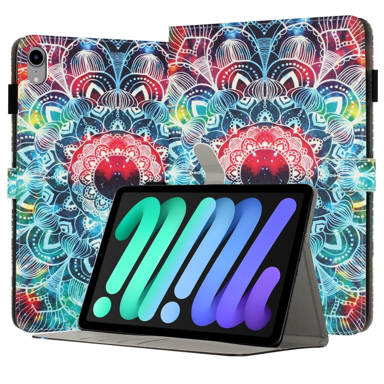 Bemalte Leder Smart Tablet Hülle, Für iPad mini 6 / mini 2024, Für iPad Pro 11 2022 / 2021 / 2020, Für iPad 10. Generation 10,9 2022, Für iPad 10,2 2021 / 2020, Für iPad mini 5 / 4 / 3 / 2 / 1, Für iPad Air / Air 2 / 9,7 2017 / 2018