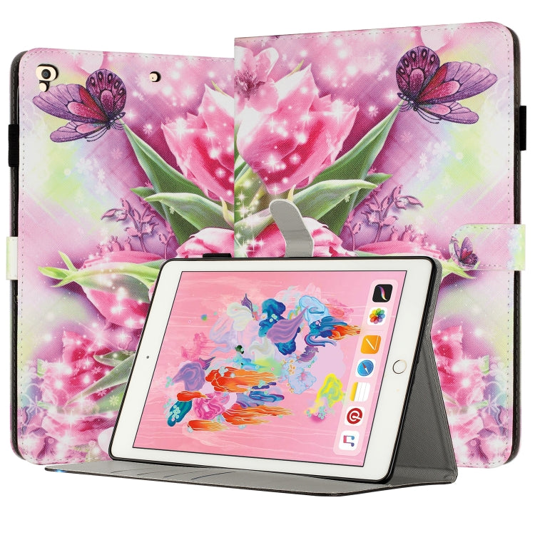 Bemalte Leder Smart Tablet Hülle, Für iPad mini 6 / mini 2024, Für iPad Pro 11 2022 / 2021 / 2020, Für iPad 10. Generation 10,9 2022, Für iPad 10,2 2021 / 2020, Für iPad mini 5 / 4 / 3 / 2 / 1, Für iPad Air / Air 2 / 9,7 2017 / 2018