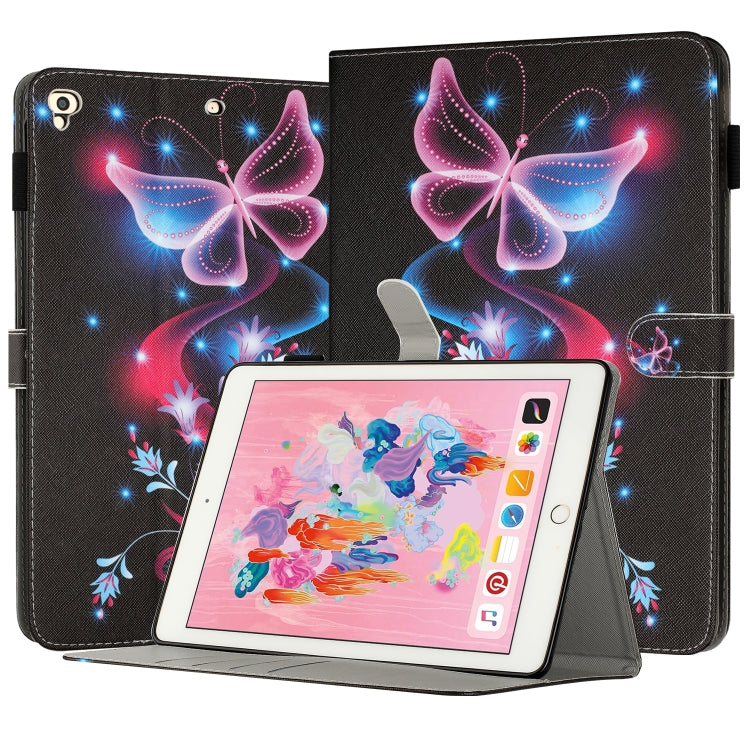 Bemalte Leder Smart Tablet Hülle, Für iPad mini 6 / mini 2024, Für iPad Pro 11 2022 / 2021 / 2020, Für iPad 10. Generation 10,9 2022, Für iPad 10,2 2021 / 2020, Für iPad mini 5 / 4 / 3 / 2 / 1, Für iPad Air / Air 2 / 9,7 2017 / 2018