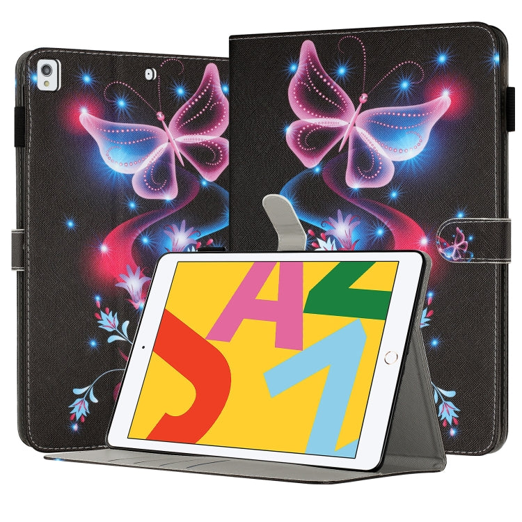 Bemalte Leder Smart Tablet Hülle, Für iPad mini 6 / mini 2024, Für iPad Pro 11 2022 / 2021 / 2020, Für iPad 10. Generation 10,9 2022, Für iPad 10,2 2021 / 2020, Für iPad mini 5 / 4 / 3 / 2 / 1, Für iPad Air / Air 2 / 9,7 2017 / 2018
