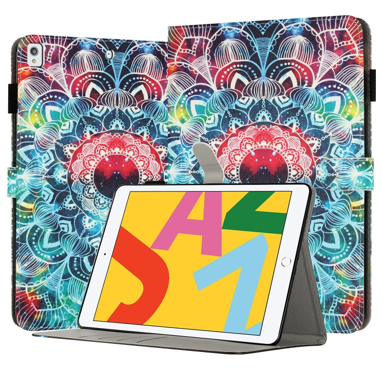Bemalte Leder Smart Tablet Hülle, Für iPad mini 6 / mini 2024, Für iPad Pro 11 2022 / 2021 / 2020, Für iPad 10. Generation 10,9 2022, Für iPad 10,2 2021 / 2020, Für iPad mini 5 / 4 / 3 / 2 / 1, Für iPad Air / Air 2 / 9,7 2017 / 2018