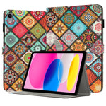 Bemalte Leder Smart Tablet Hülle, Für iPad mini 6 / mini 2024, Für iPad Pro 11 2022 / 2021 / 2020, Für iPad 10. Generation 10,9 2022, Für iPad 10,2 2021 / 2020, Für iPad mini 5 / 4 / 3 / 2 / 1, Für iPad Air / Air 2 / 9,7 2017 / 2018