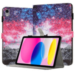 Bemalte Leder Smart Tablet Hülle, Für iPad mini 6 / mini 2024, Für iPad Pro 11 2022 / 2021 / 2020, Für iPad 10. Generation 10,9 2022, Für iPad 10,2 2021 / 2020, Für iPad mini 5 / 4 / 3 / 2 / 1, Für iPad Air / Air 2 / 9,7 2017 / 2018