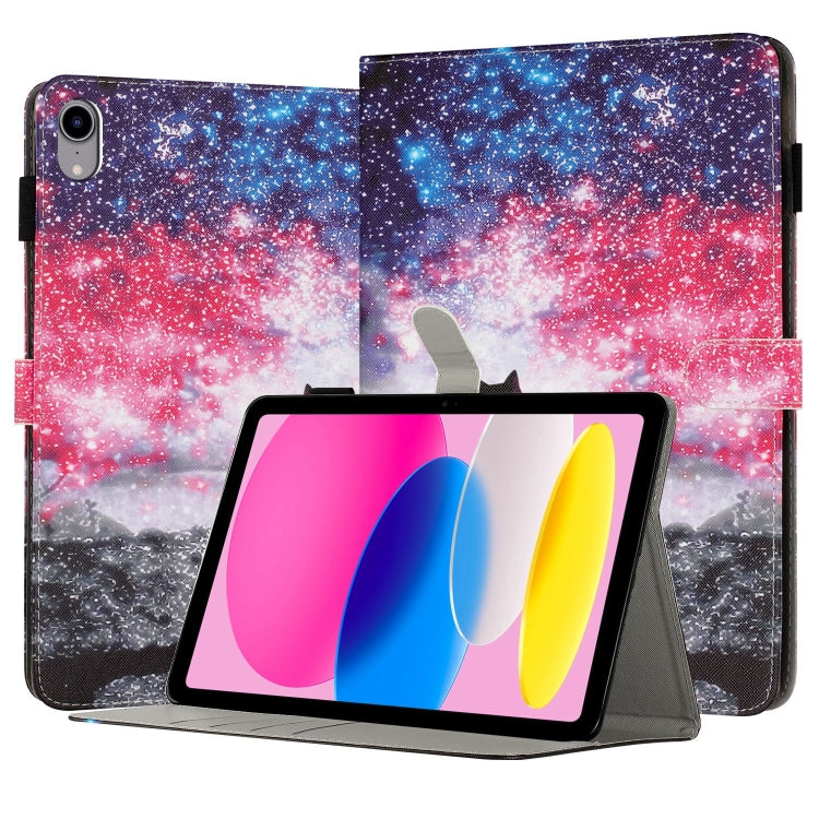 Bemalte Leder Smart Tablet Hülle, Für iPad mini 6 / mini 2024, Für iPad Pro 11 2022 / 2021 / 2020, Für iPad 10. Generation 10,9 2022, Für iPad 10,2 2021 / 2020, Für iPad mini 5 / 4 / 3 / 2 / 1, Für iPad Air / Air 2 / 9,7 2017 / 2018