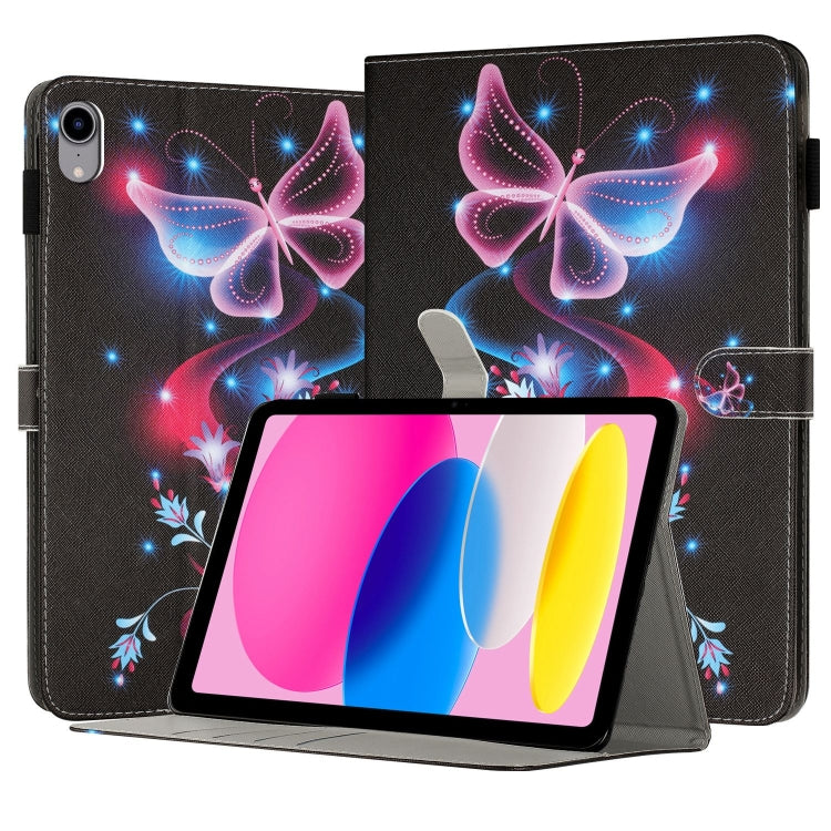 Bemalte Leder Smart Tablet Hülle, Für iPad mini 6 / mini 2024, Für iPad Pro 11 2022 / 2021 / 2020, Für iPad 10. Generation 10,9 2022, Für iPad 10,2 2021 / 2020, Für iPad mini 5 / 4 / 3 / 2 / 1, Für iPad Air / Air 2 / 9,7 2017 / 2018