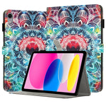 Bemalte Leder Smart Tablet Hülle, Für iPad mini 6 / mini 2024, Für iPad Pro 11 2022 / 2021 / 2020, Für iPad 10. Generation 10,9 2022, Für iPad 10,2 2021 / 2020, Für iPad mini 5 / 4 / 3 / 2 / 1, Für iPad Air / Air 2 / 9,7 2017 / 2018