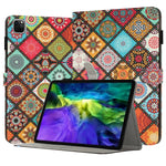 Bemalte Leder Smart Tablet Hülle, Für iPad mini 6 / mini 2024, Für iPad Pro 11 2022 / 2021 / 2020, Für iPad 10. Generation 10,9 2022, Für iPad 10,2 2021 / 2020, Für iPad mini 5 / 4 / 3 / 2 / 1, Für iPad Air / Air 2 / 9,7 2017 / 2018