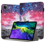Bemalte Leder Smart Tablet Hülle, Für iPad mini 6 / mini 2024, Für iPad Pro 11 2022 / 2021 / 2020, Für iPad 10. Generation 10,9 2022, Für iPad 10,2 2021 / 2020, Für iPad mini 5 / 4 / 3 / 2 / 1, Für iPad Air / Air 2 / 9,7 2017 / 2018