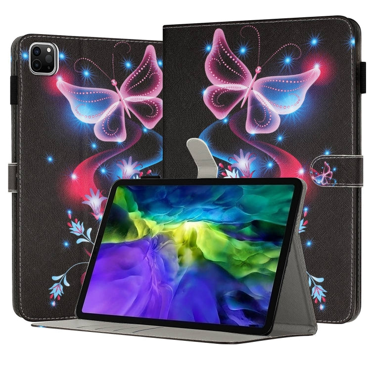 Bemalte Leder Smart Tablet Hülle, Für iPad mini 6 / mini 2024, Für iPad Pro 11 2022 / 2021 / 2020, Für iPad 10. Generation 10,9 2022, Für iPad 10,2 2021 / 2020, Für iPad mini 5 / 4 / 3 / 2 / 1, Für iPad Air / Air 2 / 9,7 2017 / 2018