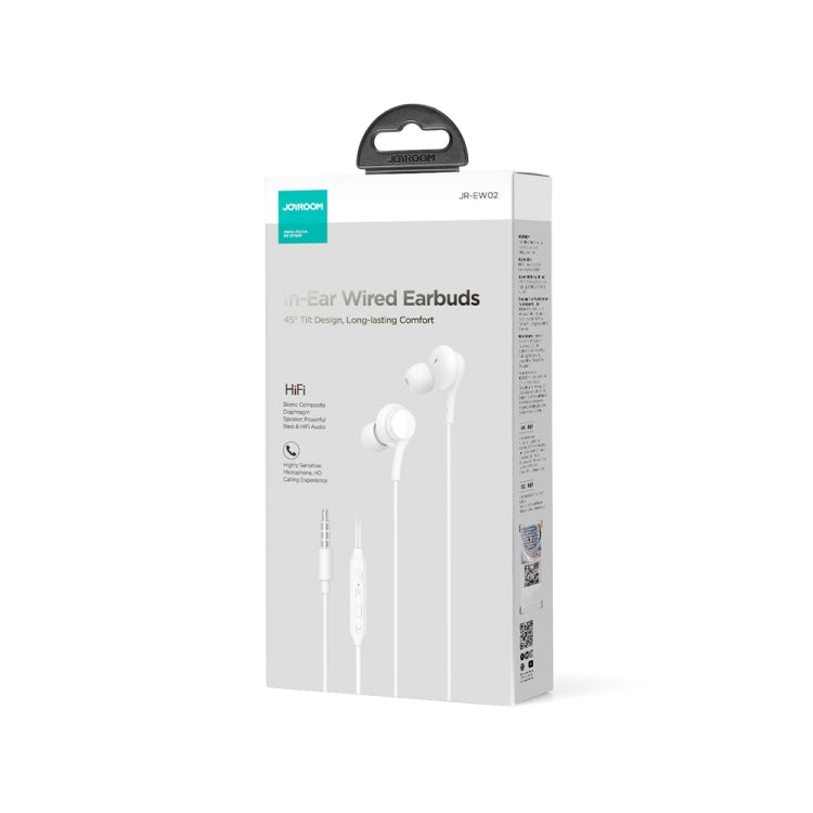 JOYRO0M JR-EW02 3,5mm In-Ear Kabelgebundene Ohrhörer, Länge: 1,2m, JR-EW02