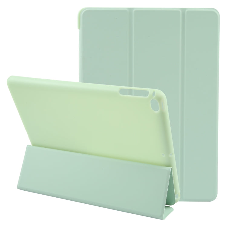 GEBEI 3-folding Holder Shockproof Flip Leather Tablet Case, For iPad Air 13 2026 / 2025 / 2024, For iPad Air 11 2026 / 2025 / 2024, For iPad Pro 13 2025 / 2024, For iPad Pro 11 2025 / 2024, For iPad 9.7 2018 & 2017 / Air / Air2
