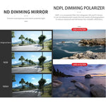 JSR GB 8-in-1 CPL ND8 ND16 ND32 ND64 STAR ND1000 Nachtfilter, 8-in-1 für DJI Mavic 3 Pro