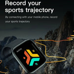 T20 Smartwatch mit 1,96 Zoll (5 cm) Durchmesser, IP67 wasserdicht, Silikonarmband, unterstützt Dual-Mode-Bluetooth-Anrufe und Herzfrequenzmessung