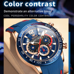 OLEVS 9936 Herren Multifunktionale Sport Wasserdichte Quarzuhr