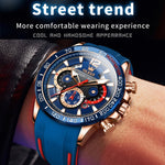 OLEVS 9936 Herren Multifunktionale Sport Wasserdichte Quarzuhr