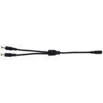5,5 x 2,1mm Buchse-zu-Stecker DC Stromverteiler Adapter Stromkabel, 30cm, 70cm