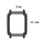 For Amazfit Bip Lite Version 1S / Bip S Transparent TPU Watch Protective Case