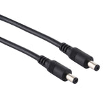 DC Stromstecker 5,5 x 2,1mm Stecker-zu-Stecker Adapter Verbindungskabel, 50cm, 1m, 1,5m