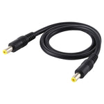 DC Stromstecker 5,5 x 2,5mm Stecker-zu-Stecker Adapter Verbindungskabel, 50cm, 1m, 1,5m