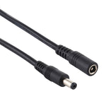 5,5 x 2,1mm Buchse-zu-Stecker DC Stromverlängerungskabel, 1m, 1,5m, 3m, 5m, 10m