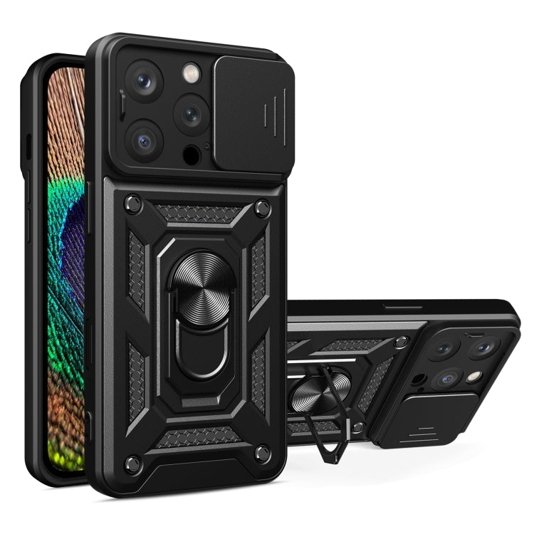 Schiebbarer Kameraschutz TPU+PC Handyhülle, Für iPhone 16 Pro, Für iPhone 16 Plus, Für iPhone 16, Für iPhone 15 Pro