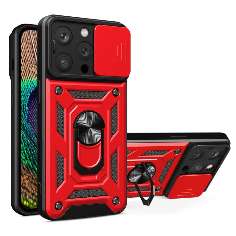 Sliding Camera Cover Design TPU+PC Phone Case, For iPhone 16 Pro, For iPhone 16 Plus, For iPhone 16, For iPhone 15 Pro