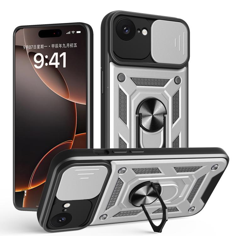 Sliding Camera Cover Design TPU+PC Phone Case, For iPhone 17e / 16e, For iPhone 17 Pro Max, For iPhone 17 Pro, For iPhone 17, For iPhone Air, For iPhone 16 Pro Max