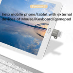 Yesido GS08 Typ-C-auf-USB 3.0 OTG Mini-Adapter mit Schlüsselanhänger