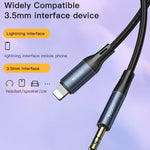 Yesido YAU35 8-Pin auf 3,5-mm-AUX-Audiokabel, YAU35