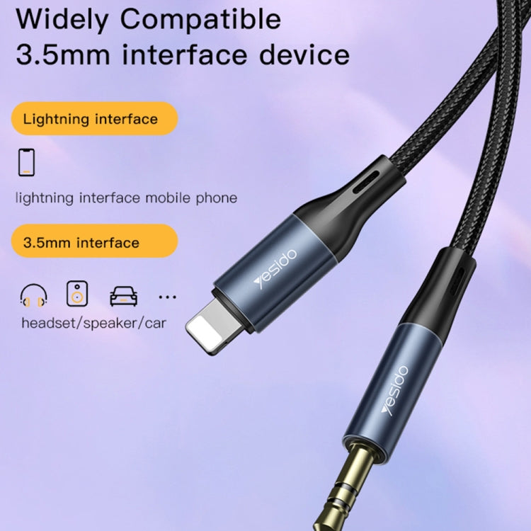 Yesido YAU35 8-Pin auf 3,5-mm-AUX-Audiokabel, YAU35