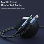 Yesido YAU35 8-Pin auf 3,5-mm-AUX-Audiokabel, YAU35